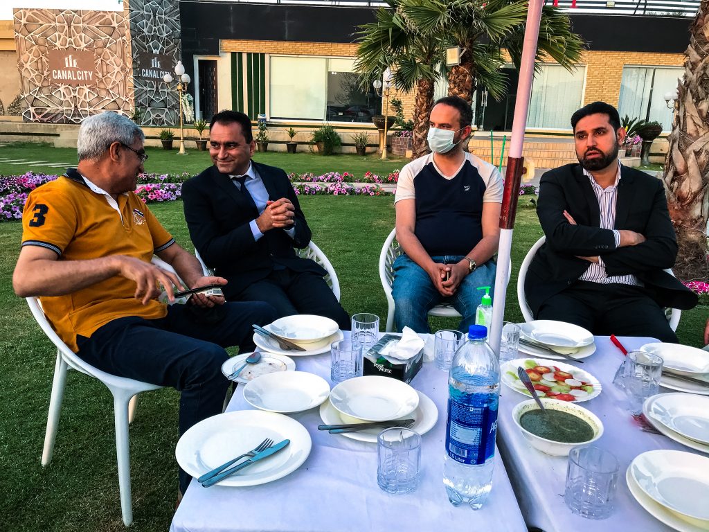 Mr. Kaleem Ullah Gilani with Worthy Guests.